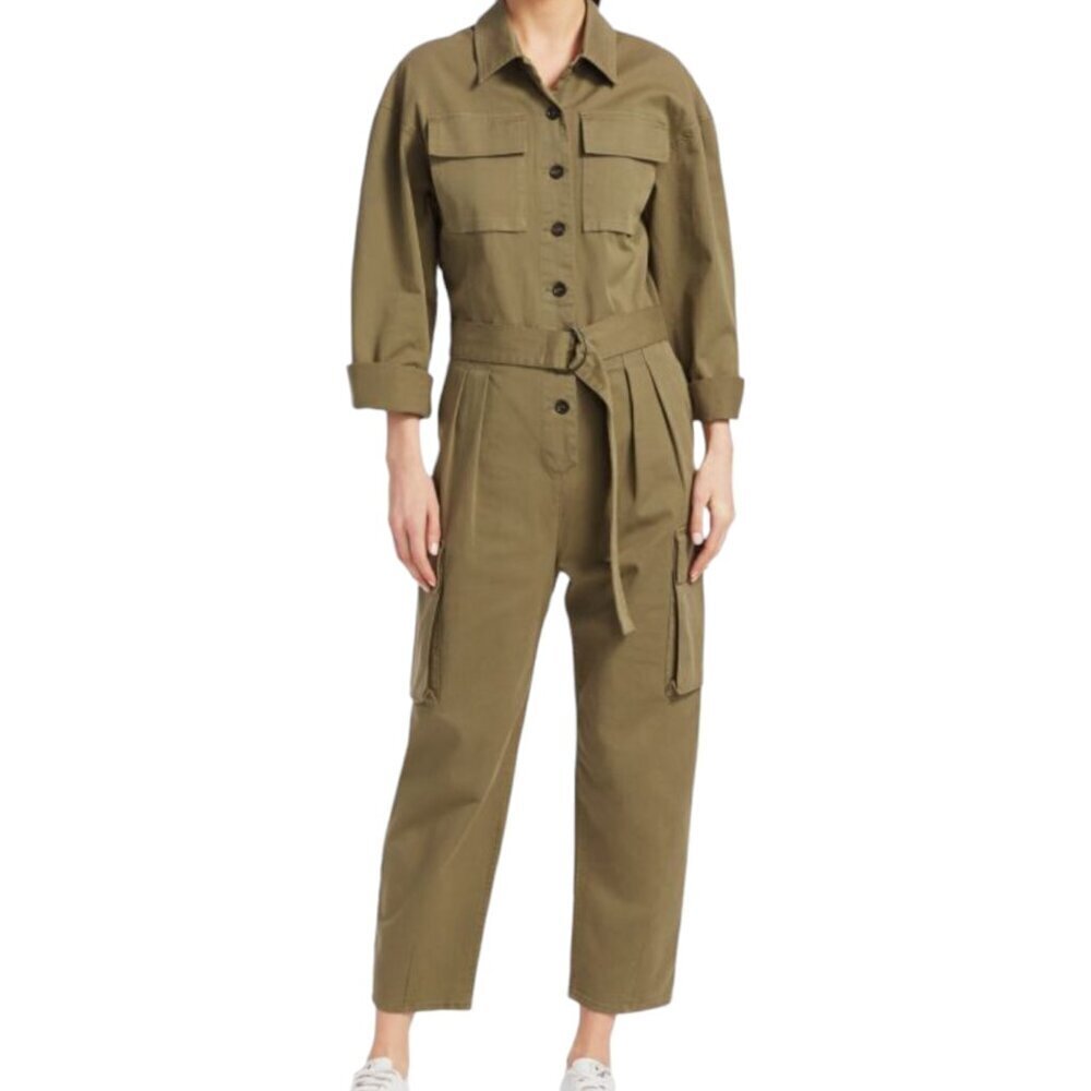 Frame Denim Safari Boiler Jumpsuit